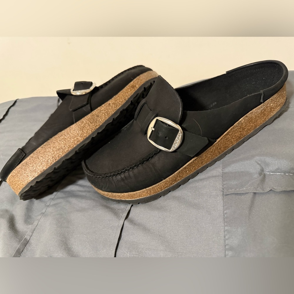 🌟NEW women’s 41 Black Buckley Birkenstocks Slip-On Loafers 🌟